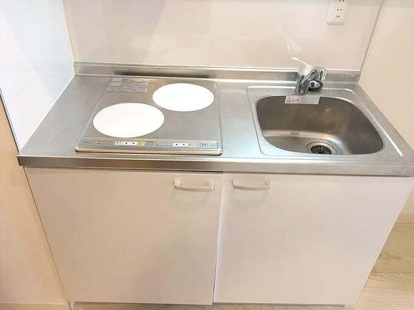 キッチン 目白4丁目マンションはIHの2口コンロで料理もらくらく