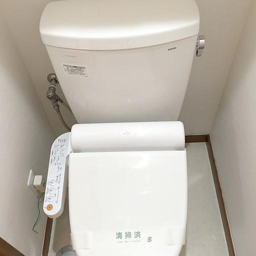 トイレ ウオシュレット付き(別の部屋の写真です) イーストガーデンマンション
