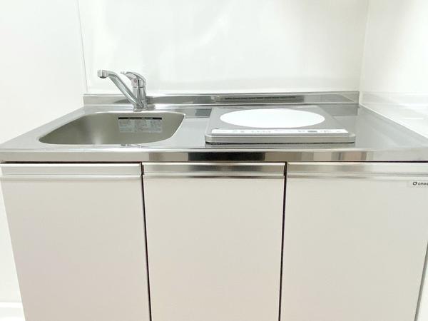 キッチン IHコンロ1口 フラット池袋105号室