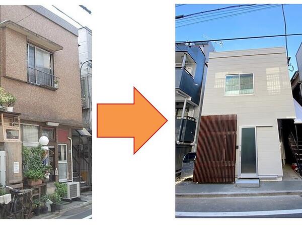 フラット池袋 外観の変遷