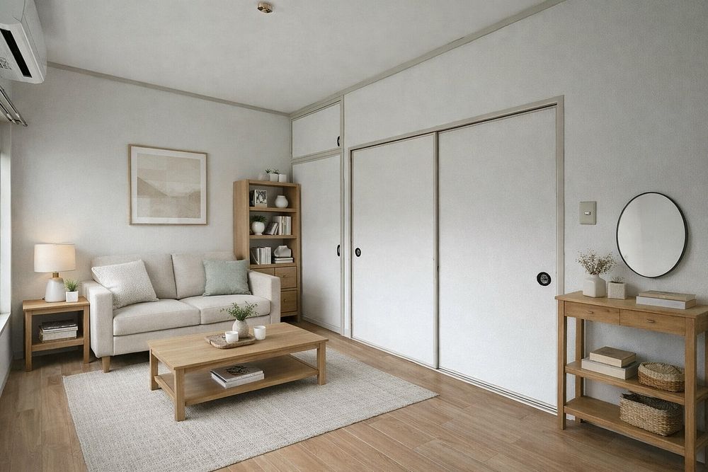 東向きの明るいお部屋です。新江古田駅徒歩３分で通勤通学に便利な立地にあります。新江古田駅前にはスーパー・ドラッグストア・コンビニ等揃っており買い物も便利です