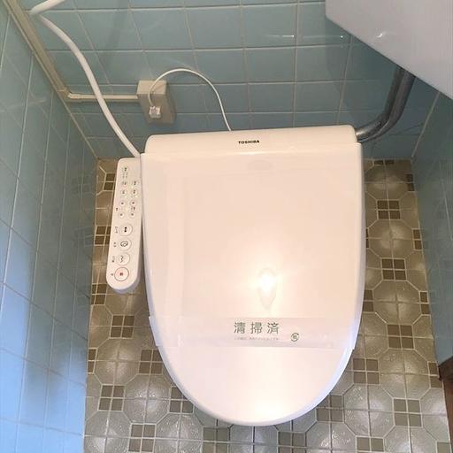 トイレ ウオシュレット設置済みです 成田ハイツ401号室