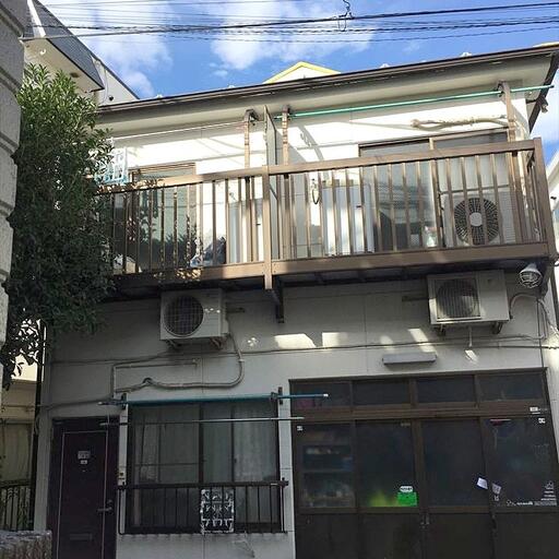 外観 正面から 池袋の賃貸アパート メゾンヤマトです。池袋駅徒歩7分で通勤通学に便利な立地にあります。敷金0礼金0で初期費用を抑えられます。ロフトがあるのも魅力ですね