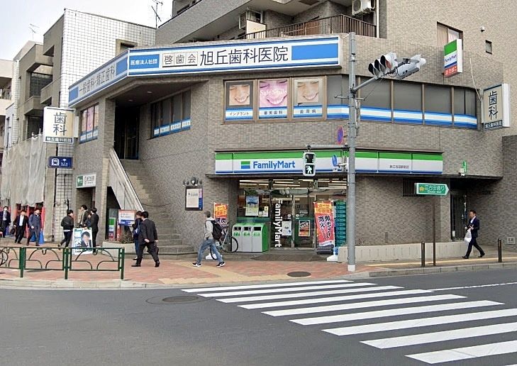 ファミリーマート新江古田駅前店　元はサンクスでした