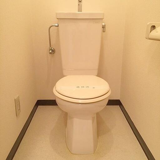 バス・トイレ別のトイレ トイレです。ウォシュレット設置可能です。 池袋の賃貸マンション ヴェル・エアー