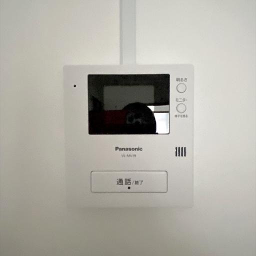 モニター付きインターホン ハセガワハイツにモニター付きインターホンを新規に設置しました