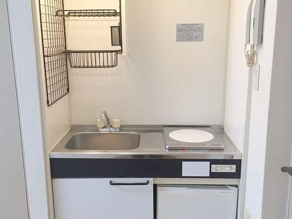 キッチン 池袋の賃貸マンション パークアゼリアです。キッチンはIHです。オートロック、バス・トイレ別!