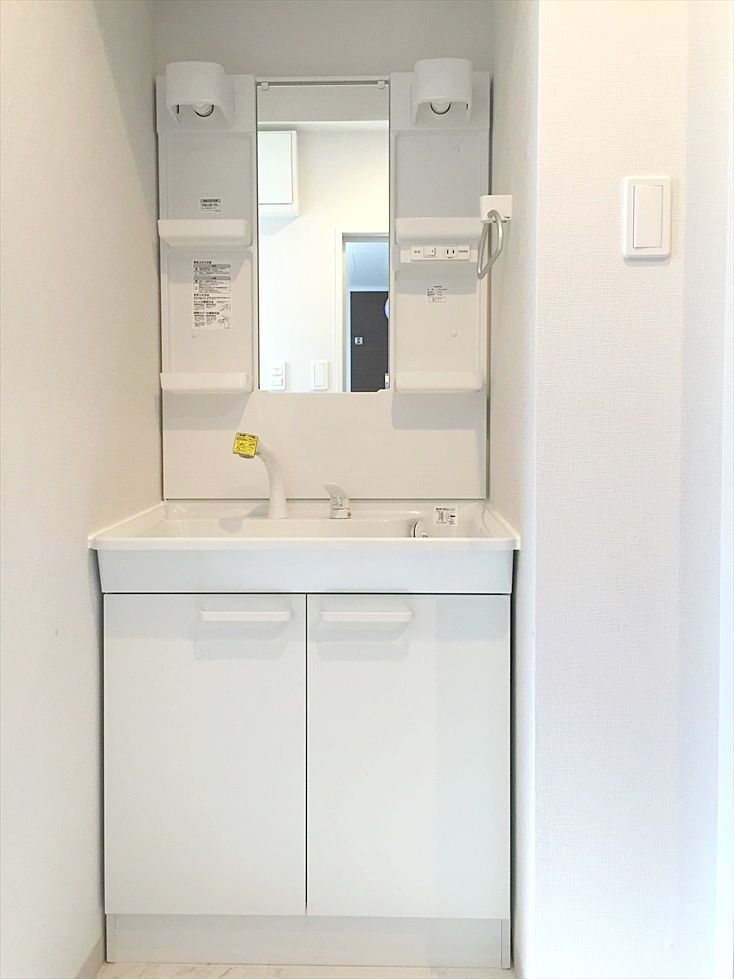 ラ・パーチェ池袋202号室は脱衣所に独立洗面台があります。