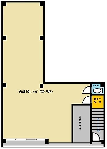 池袋の貸店舗　丸信第一ビル１Ｆ