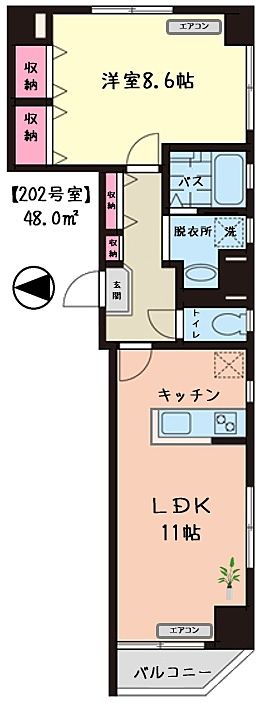 静けさと利便性のベストバランス。「ラ・パーチェ池袋202号室」の魅力